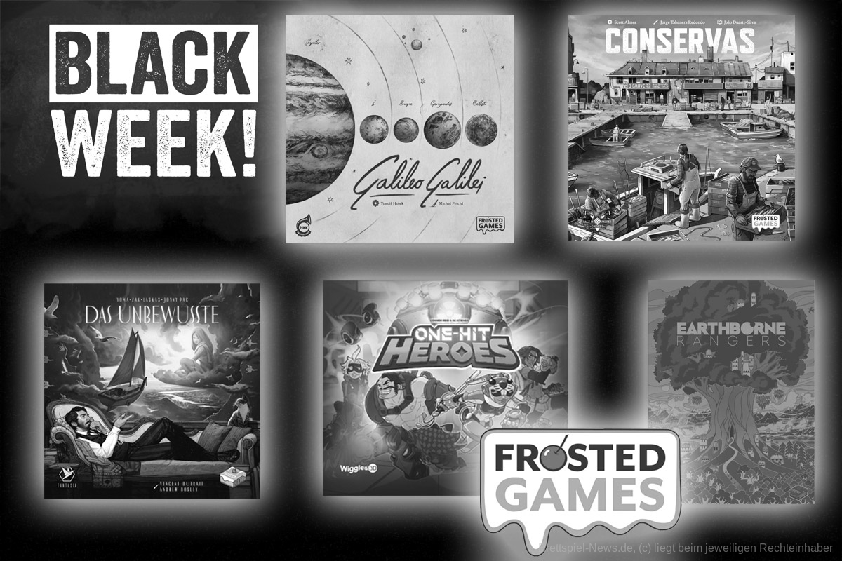 Black Friday: Das sind Black Week Leckerbissen von Frosted Games
