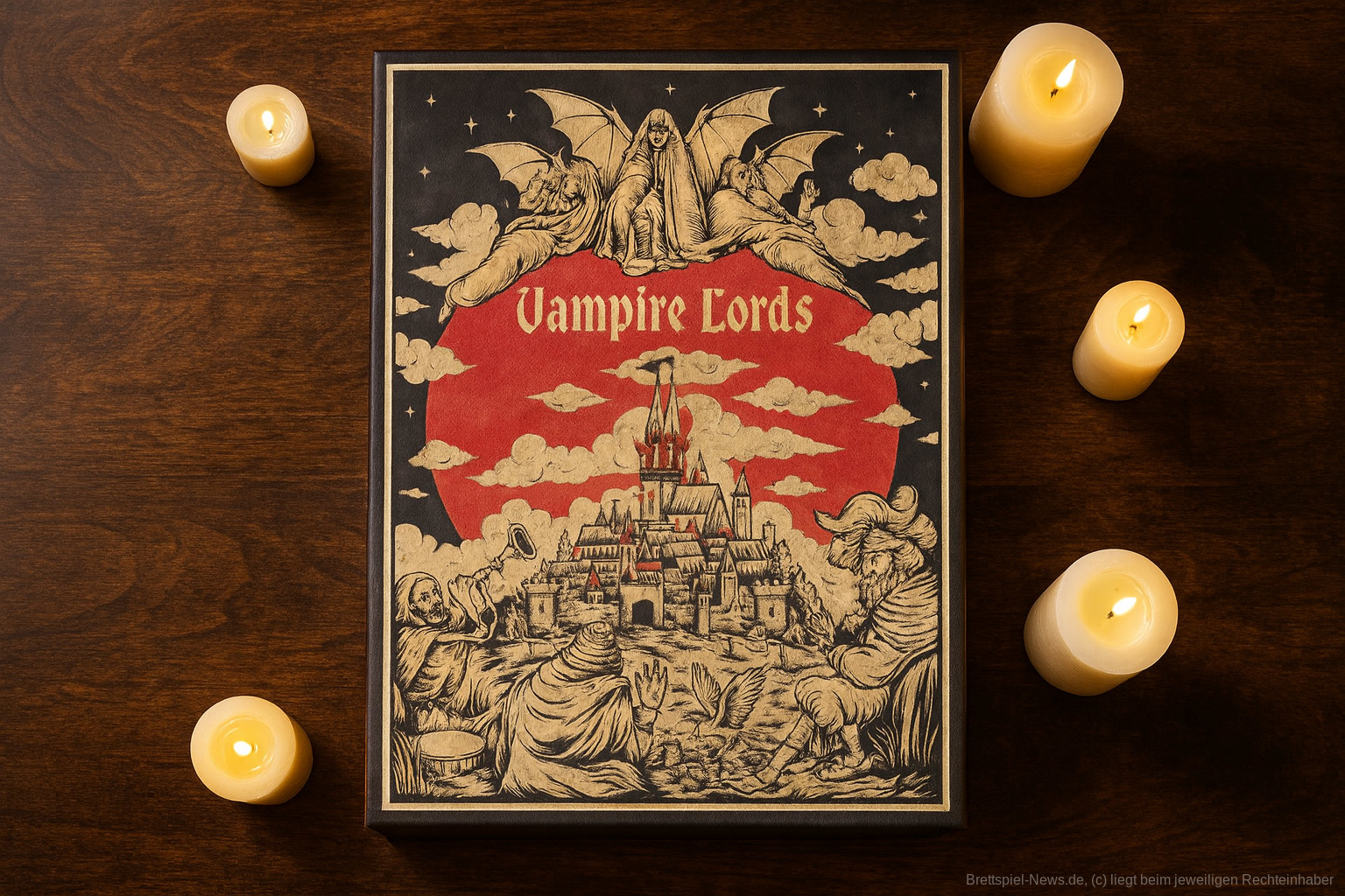 Kennerspiel mit ausgefallenem Design und Setting stürmt Gamefound