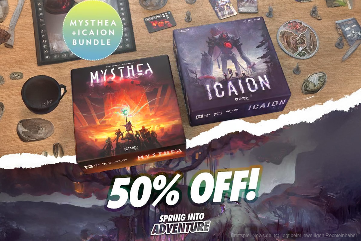 Spring Sale: Bis zu 50% Rabatt auf Tabula Games spiele