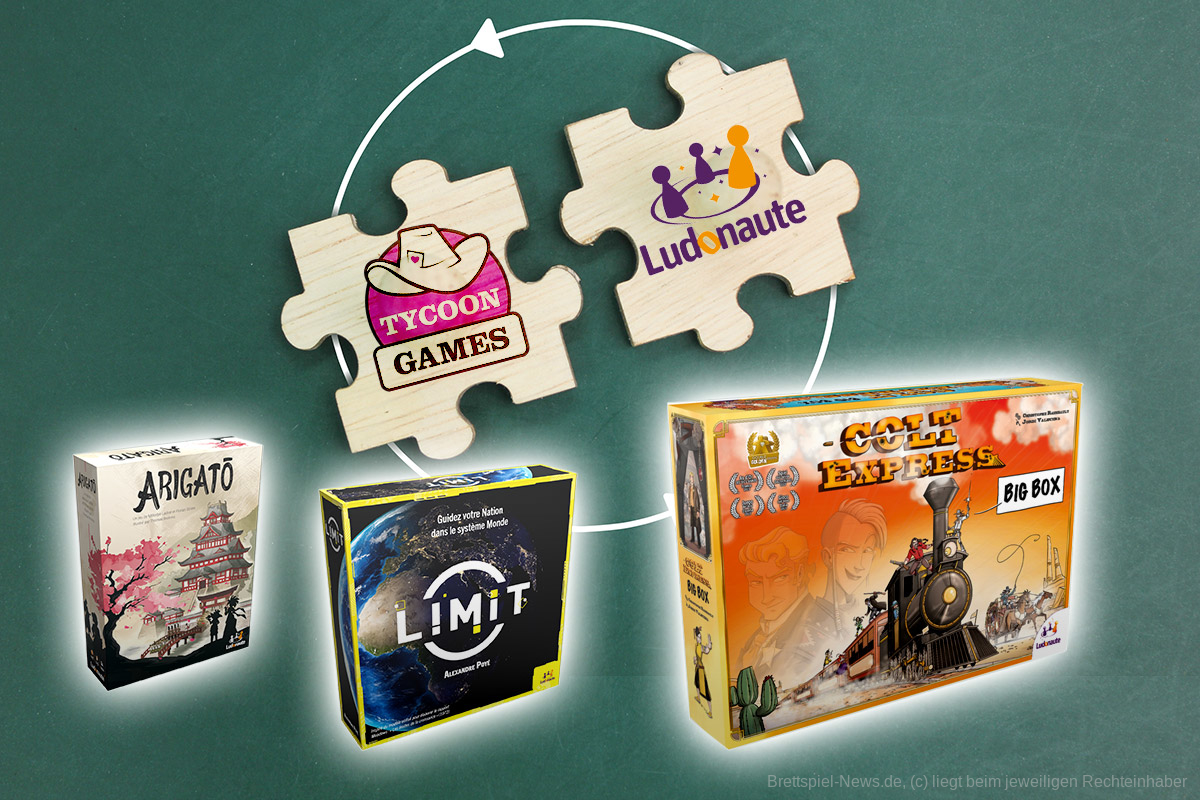 Der Verlag Ludonaute gibt Ende 2025 auf, Tycoon Games übernimmt (teilweise)