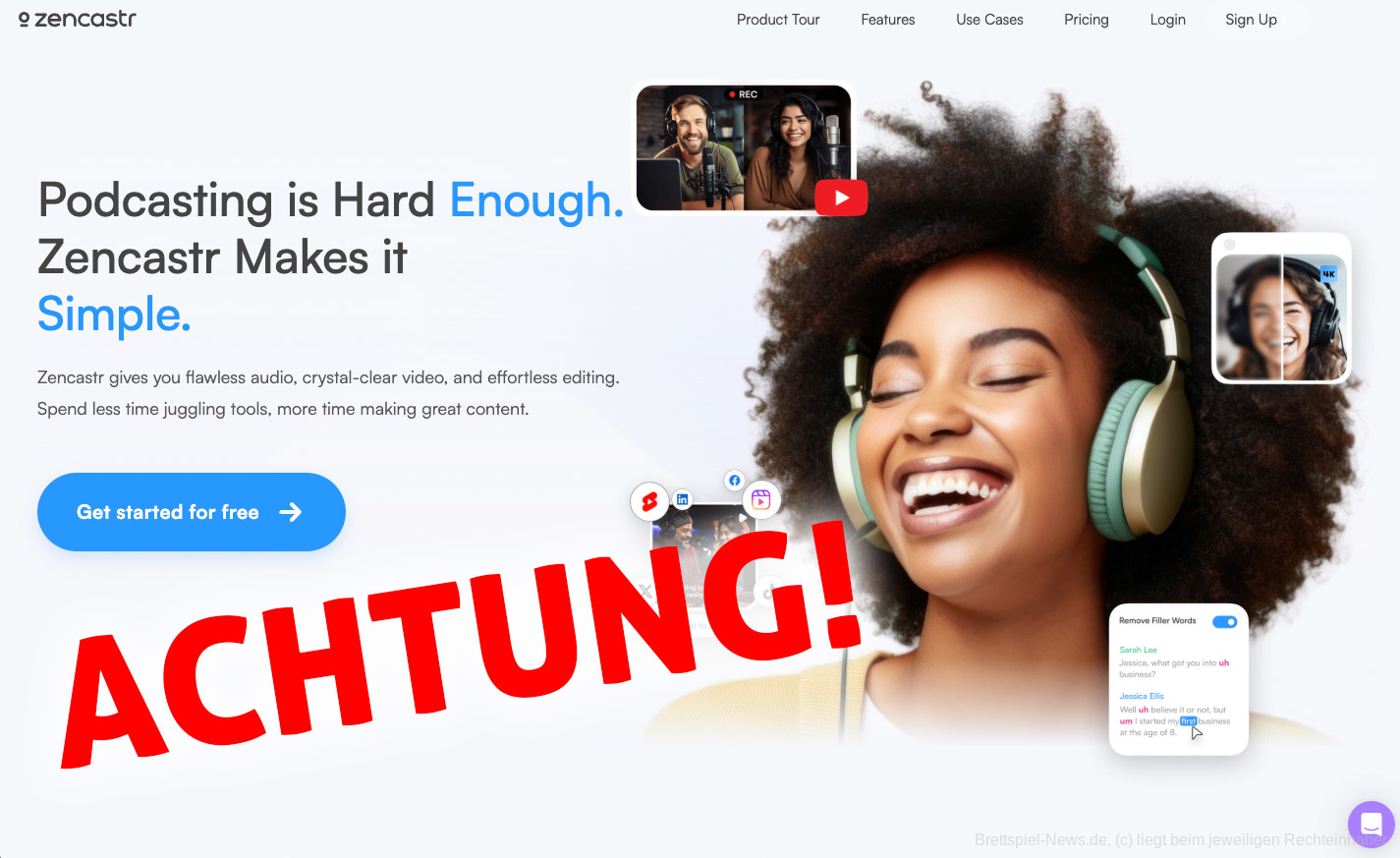 Zencastr.com nimmt BSN-Podcast in Geiselhaft – Pile of Shame Folge für immer verloren?