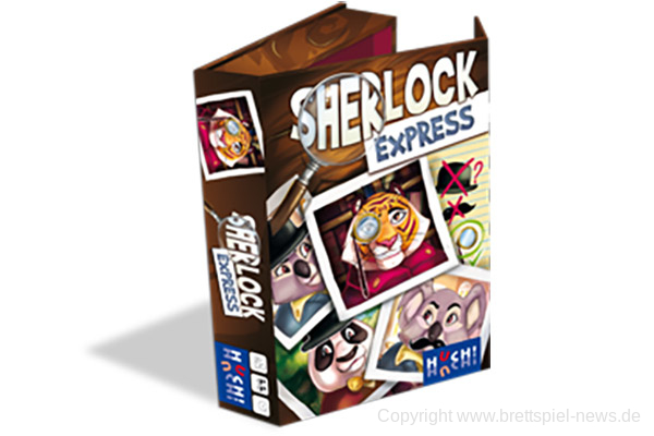 SHERLOCK EXPRESS // Spiel erscheint bei HUCH!