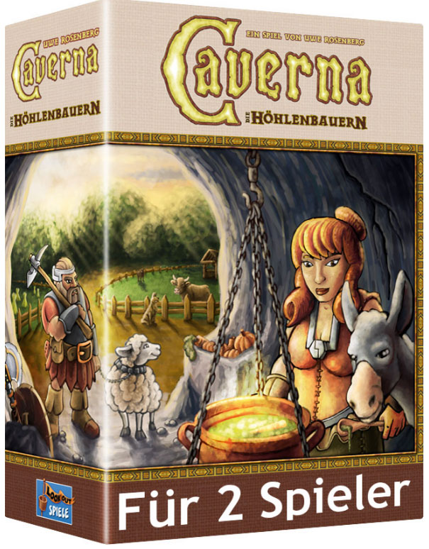 Neues von Uwe Rosenberg: Caverna für zwei Spieler