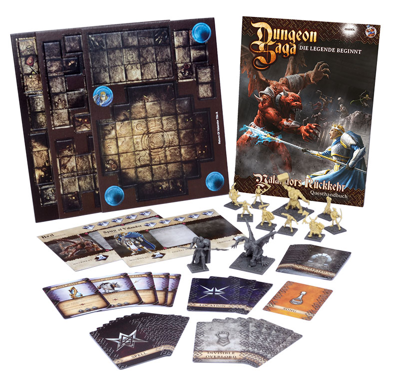 Dungeon Saga erweiterung Valandors Rückkehr angekündig