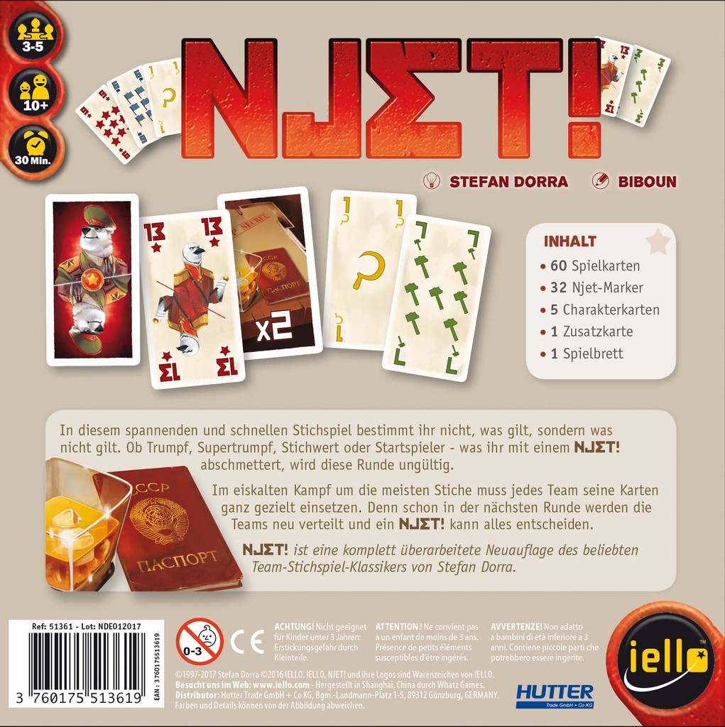 NJET erscheint in Kürze bei Huch & Friends