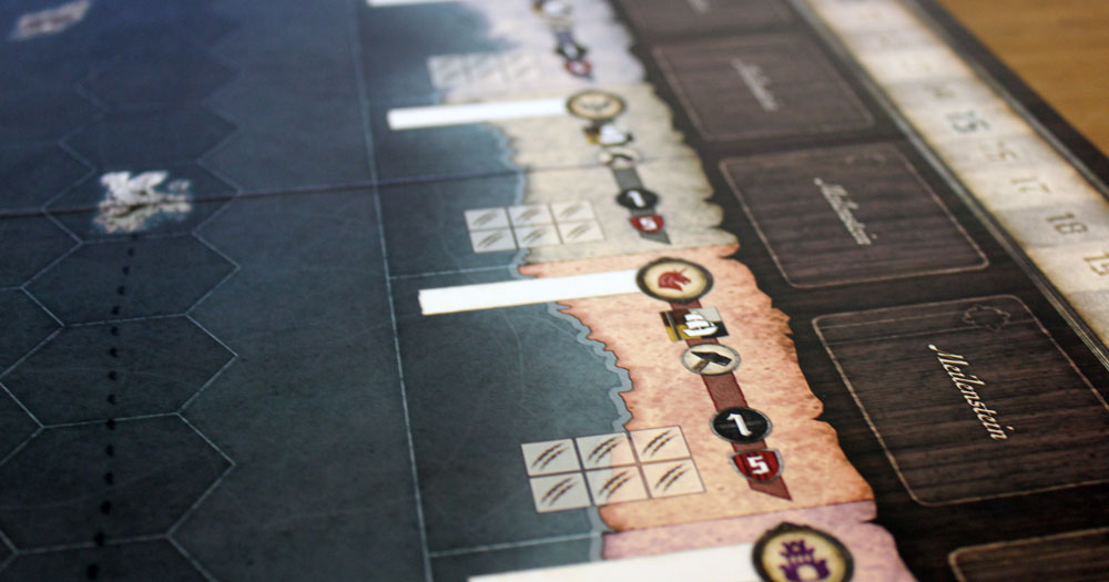 Seafall Legacy - Spielmaterial in Bildern