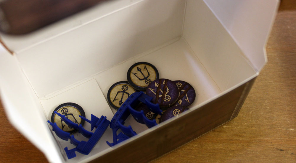 Seafall Legacy - Spielmaterial in Bildern