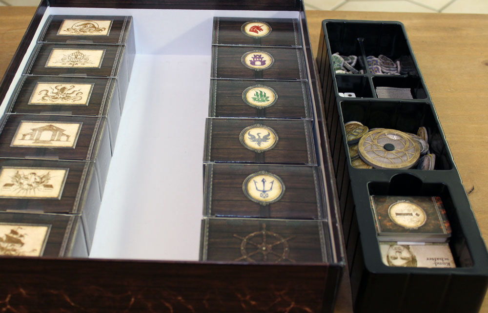 Seafall Legacy - Spielmaterial in Bildern