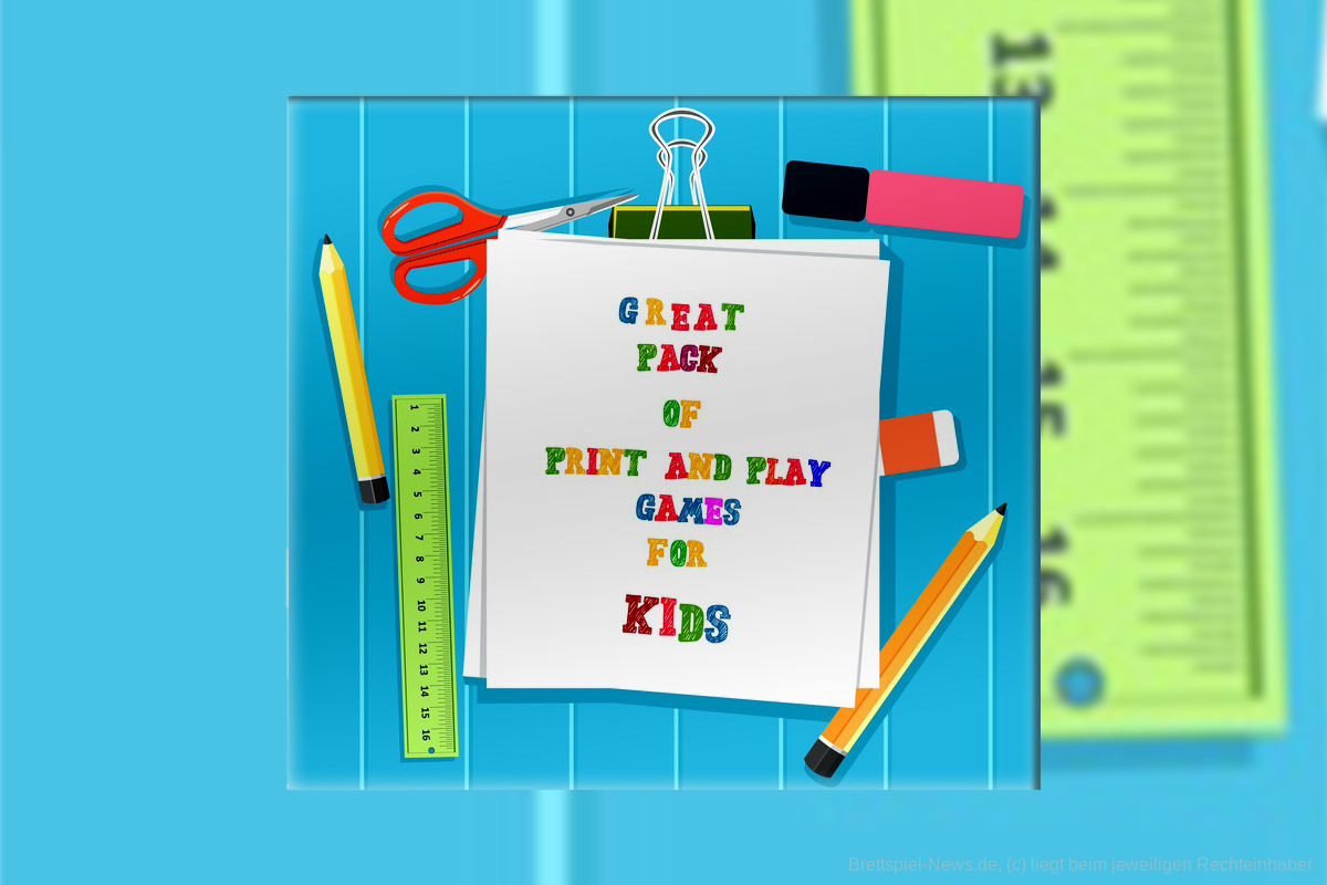 Kickstarter | Great Pack of Print & Play Games for Kids