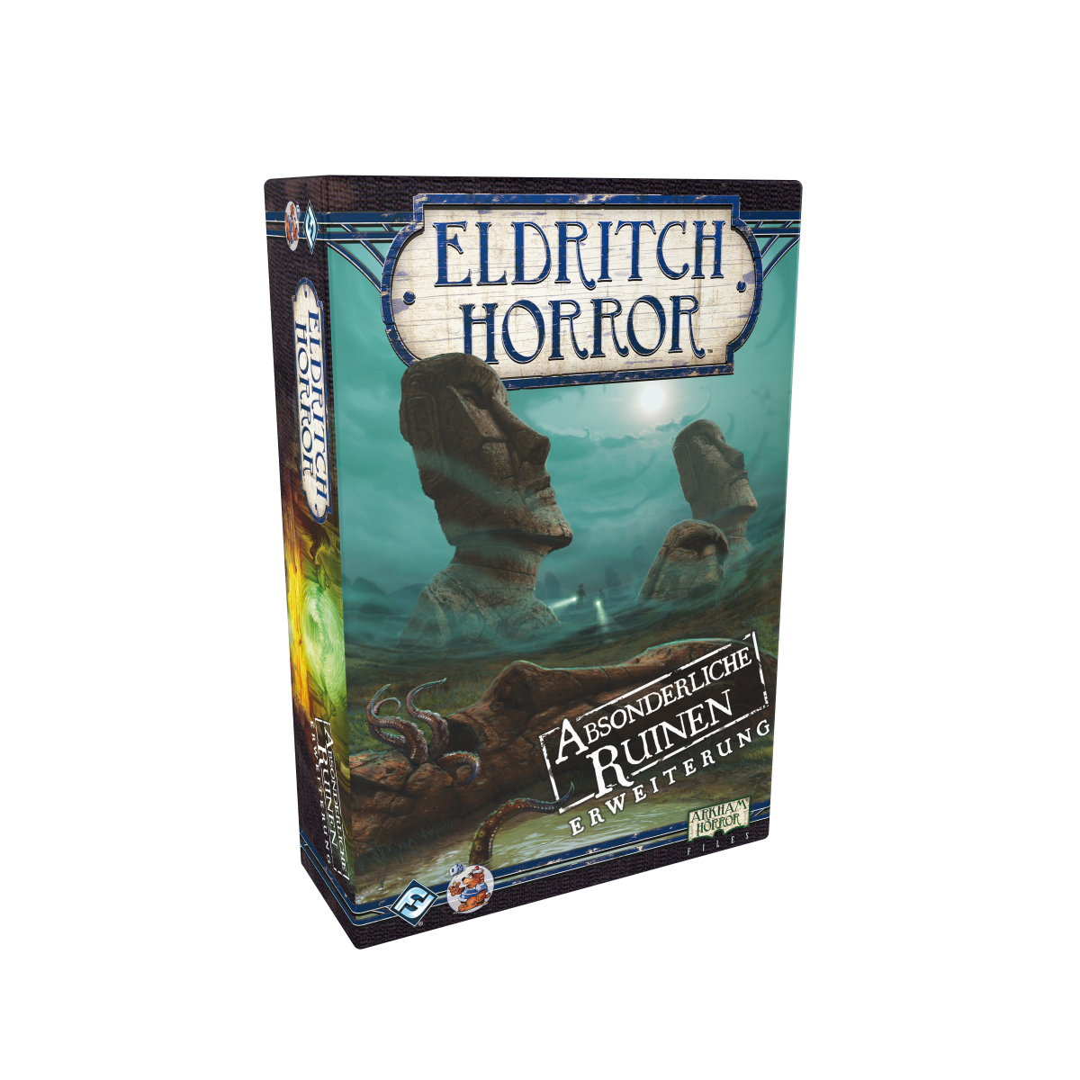 Eldritch Horror und Erweiterung Absonderliche Ruinen erhältlich, Spiel, Brettspiel