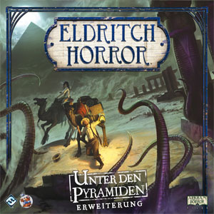 Eldritch Horror Erweiterung Unter den Pyramiden erhältlich