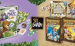 Magic Maze Kids und Penny Papers Adventures bei Pegasus Spiele veröffentlicht