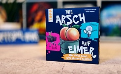 Freches Spiel für große Gruppen: Wie Arsch auf Eimer