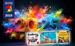 Top 10 Spiele Deutscher Spiele Preis 2025 bekannt gegeben