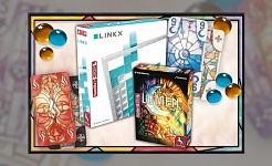 zwei neue Familienspiele „Lumen“ „Linkx“ 