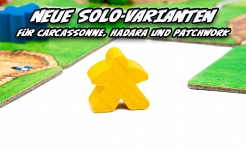CARCASONNE & MEHR // Neue Solo-Varianten verfügbar