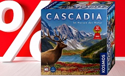 Cascadia (Spiel des Jahres 2022) so günstig wie noch nie (bei Amazon)