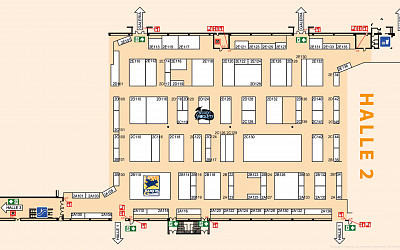 SPIEL'21 | Halle 2 Aussteller nach Standnummer