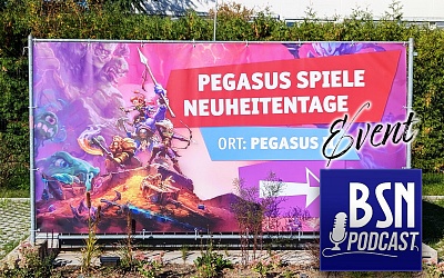 #530 Event (43) | 12 Neuheiten von Pegasus auf dem Tisch - spannende Titel!