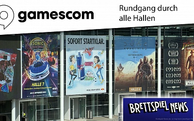 Gamescom 2025 - Rundgang durch alle Hallen