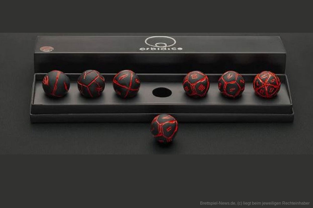 Auf Kickstarter gibt es aktuell das erste Projekt von BLASTER LIGHT zu fördern. Es handelt sich dabei um ein kleines Team aus Polen, das in seiner Kampagne einzigartige Sets aus Würfeln anbietet, den ORBIDICE.