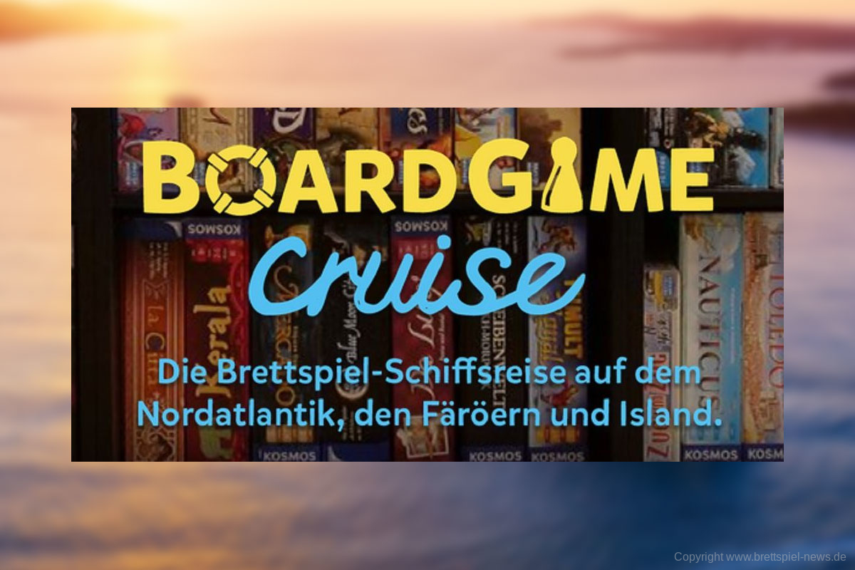 Brettspiel Kreuzfahrt, Fährreise, Hunter & Cron