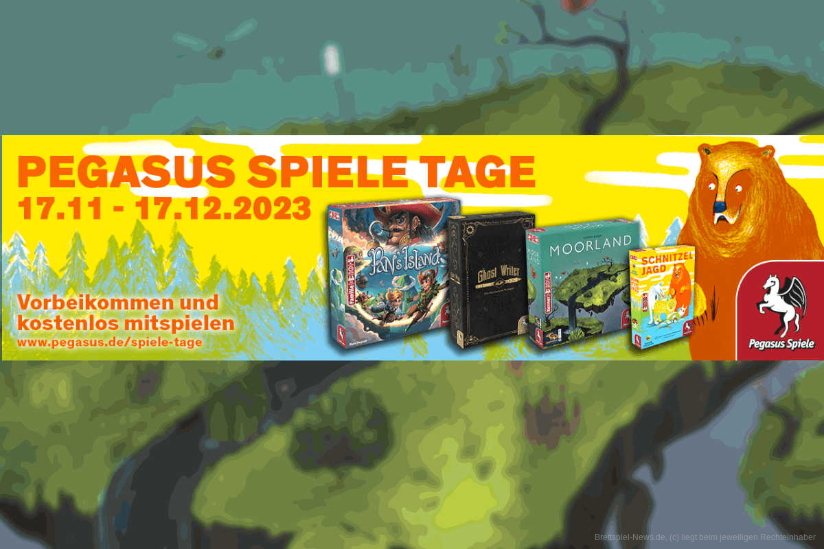 Die zweiten Pegasus Spieletage 2023 sind gestartet 