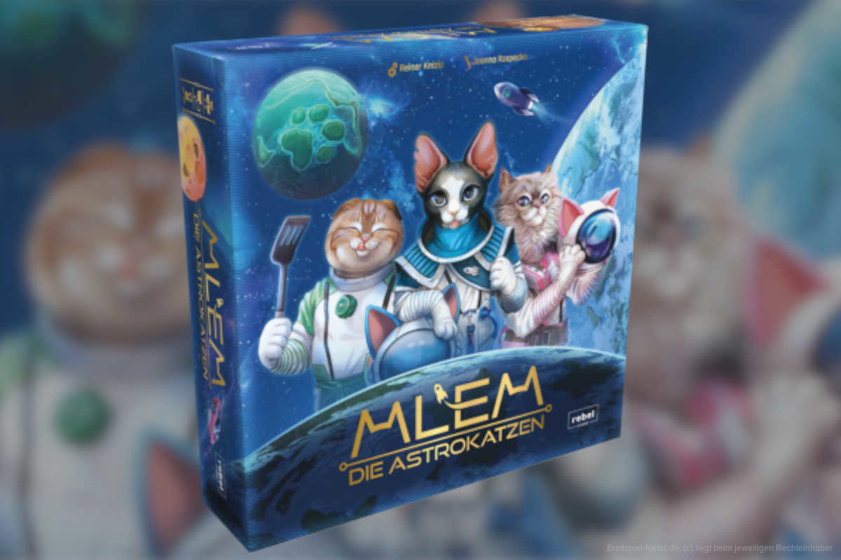 Katzenspaß im Weltall – „MLEM: Die Astrokatzen” vor offiziellem Release auf der SPIEL ´23 erhältlich 