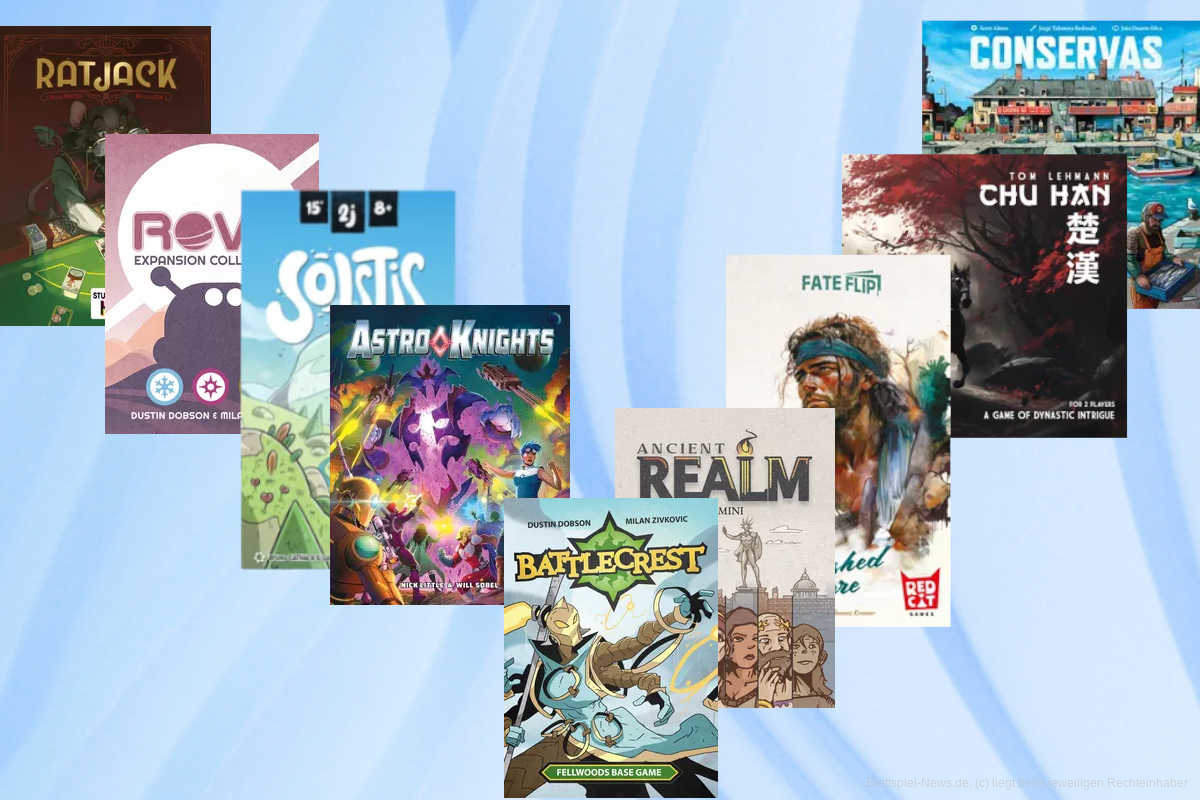 Auf einen Blick - aktuelle Neuankündigungen von Frosted Games 