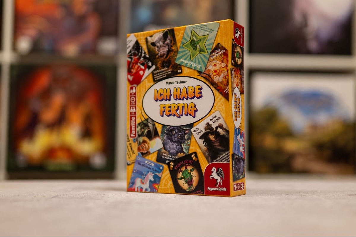 Micdrop unterm Weihnachtsbaum – „Ich habe fertig“, das chaotische Familienspiel für semi-besinnliche Feiertage