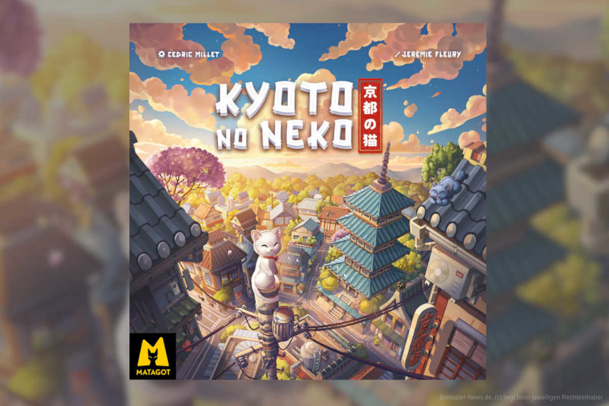 Kleine Kätzchen im fernen Japan – streift in diesem Brettspiel durch Kyotos Straßen