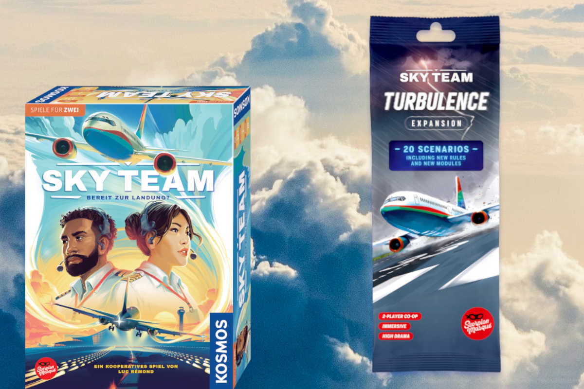 Es wird turbulent am Brettspiel Himmel - „Sky Team” erhält eine Erweiterung 