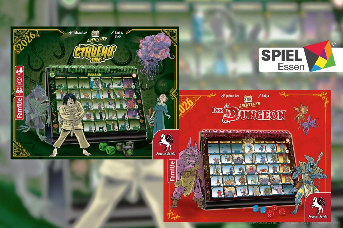 Würfelt euch durch 2026 – Jeden Tag ein Wagnis im Dungeon oder mit Kultisten!