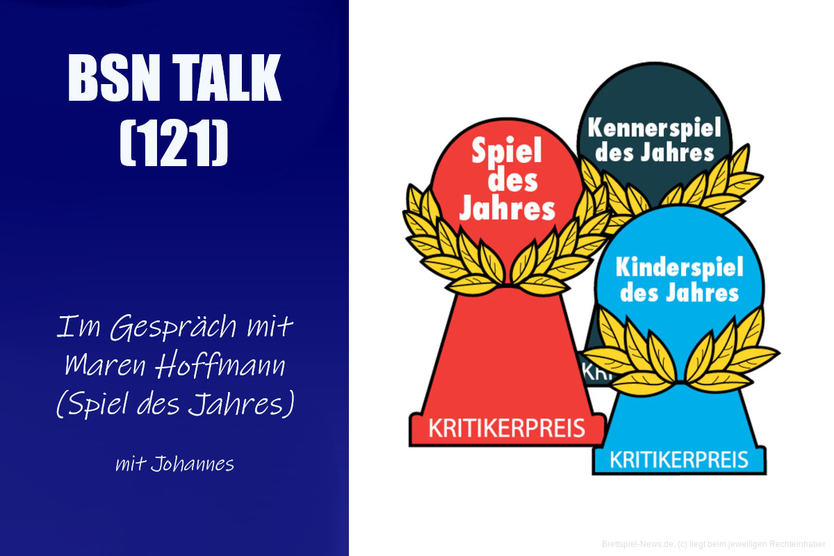 #403 BSN TALK (121) | im Gespräch mit Maren Hoffmann (Spiel des Jahres Jury)