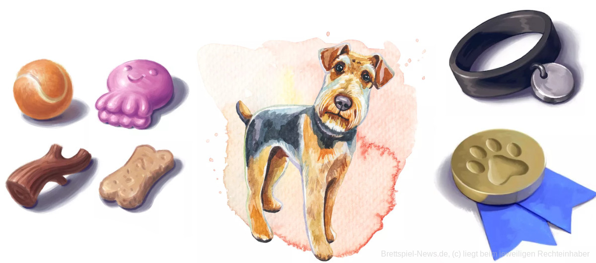 Dog Park illustrationen
