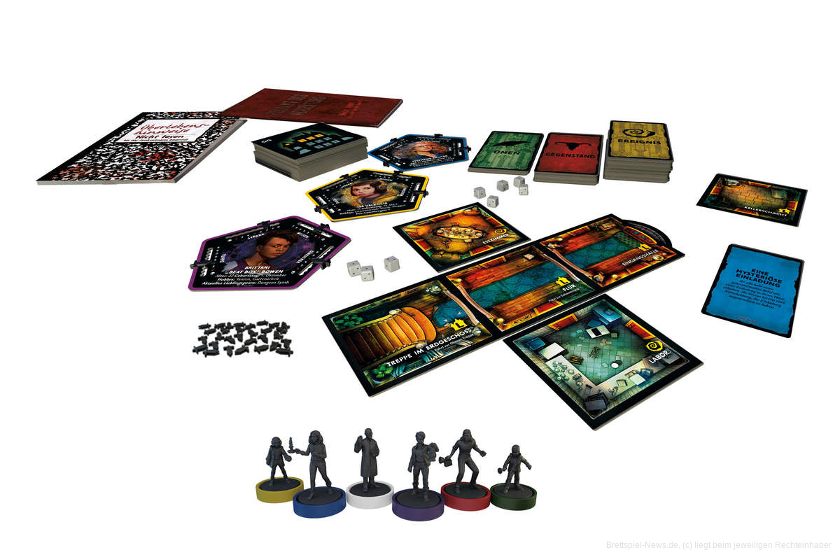 Betrayal at House on the Hill 3rd Edition Inhalt