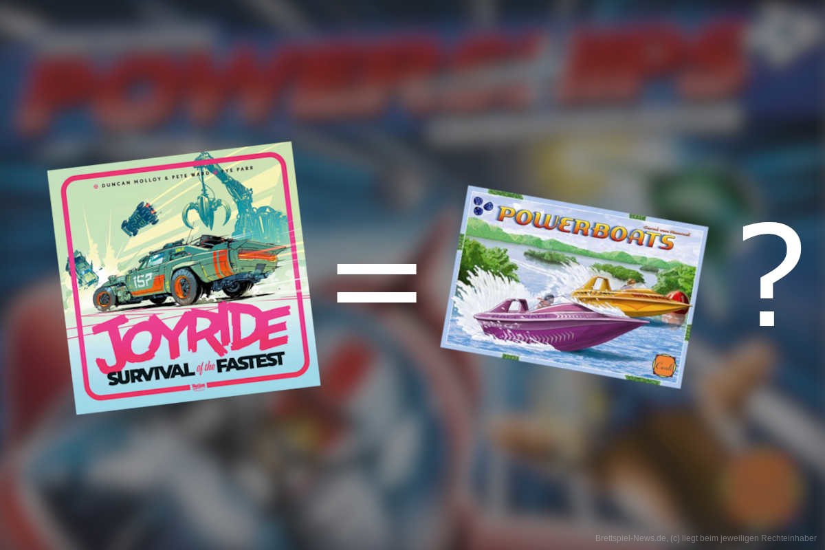 Ist das Spieldesign von Joyride geklaut? Autor von Powerboats beschuldigt Verlag öffentlich