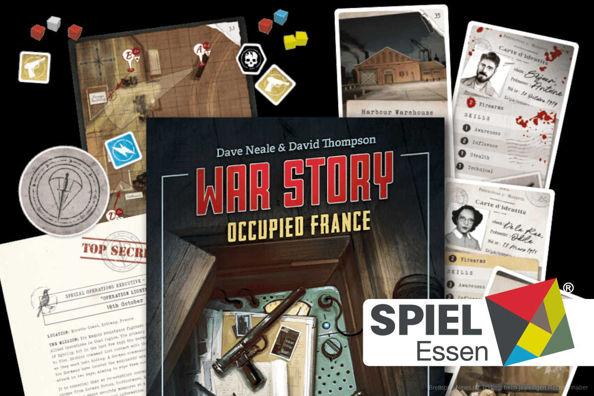 Spionage-Thriller im besetzten Frankreich der 1940er Jahre verspricht Spannung und Action?! (Ersteindruck)