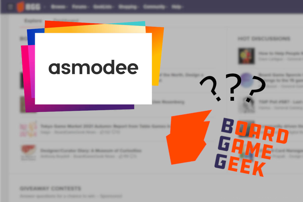 Asmodee und BoardGameGeek