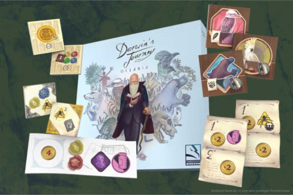 Darwins Oceania Mitellbild