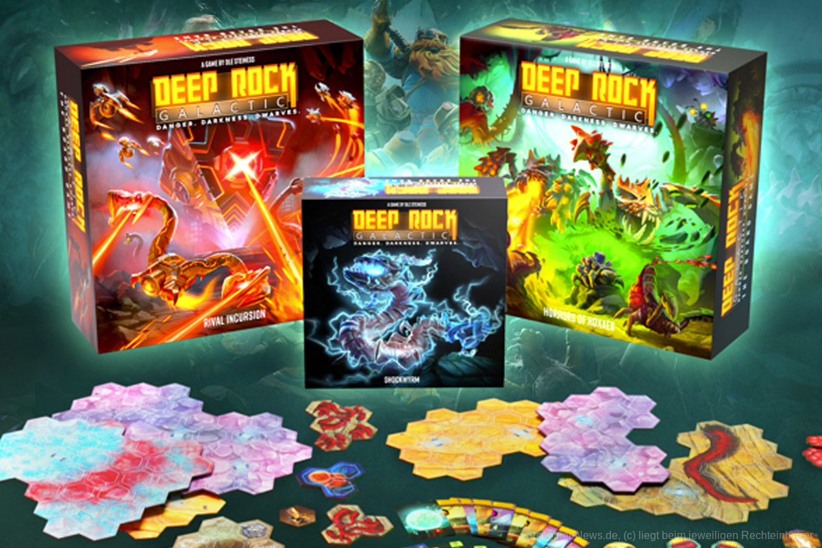 Die Zwerge rufen wieder Rock’n’Stone - 3 neue Erweiterungen!