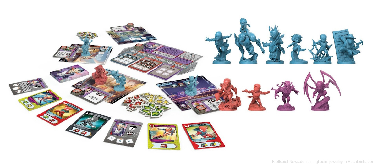 marvel united spider geddon 4015566604995 inhalt web