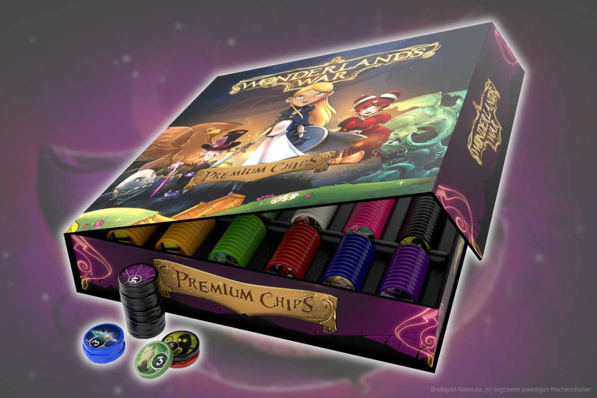 Wonderlands War - Premium Chips Box (Clays