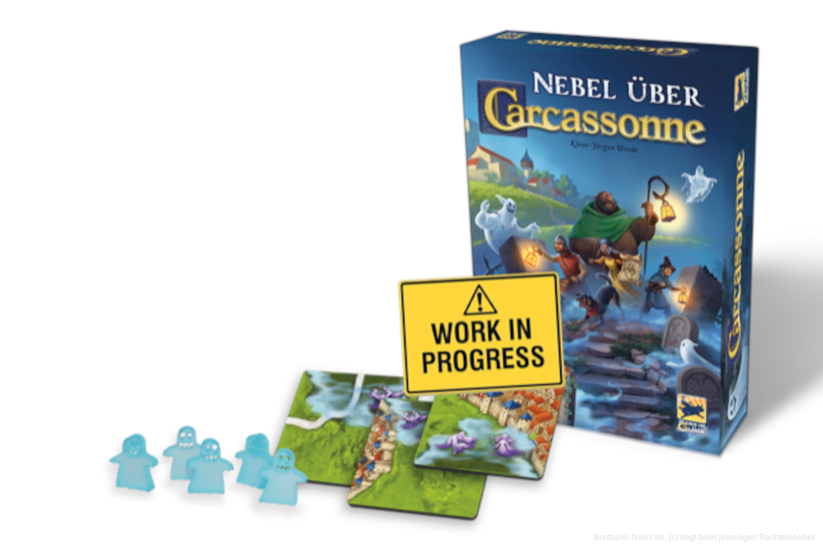 Nebel über Carcassonne