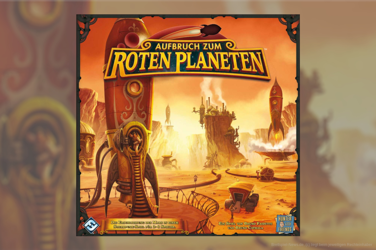 Aufbruch zum Roten Planeten