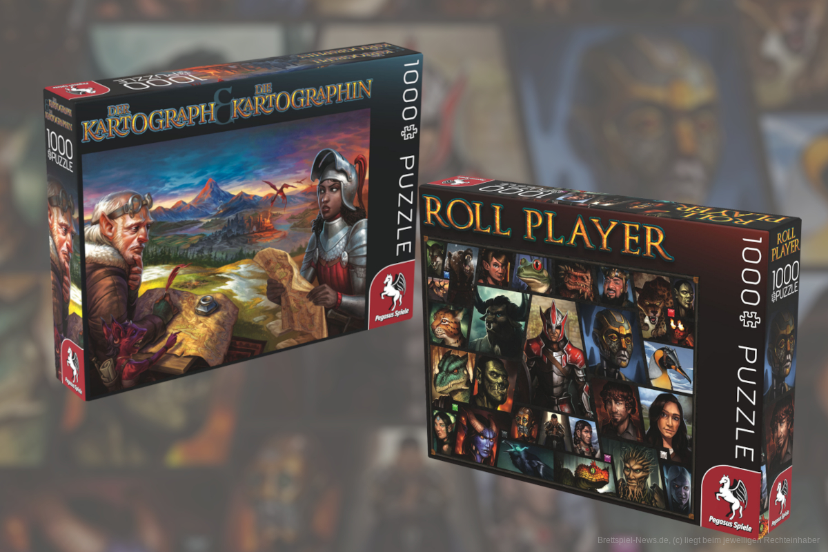 Roll Player und Der Kartograph Puzzles
