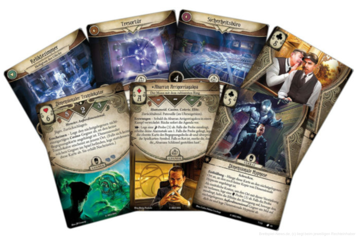 Arkham Horror Glück und Torheit Mat