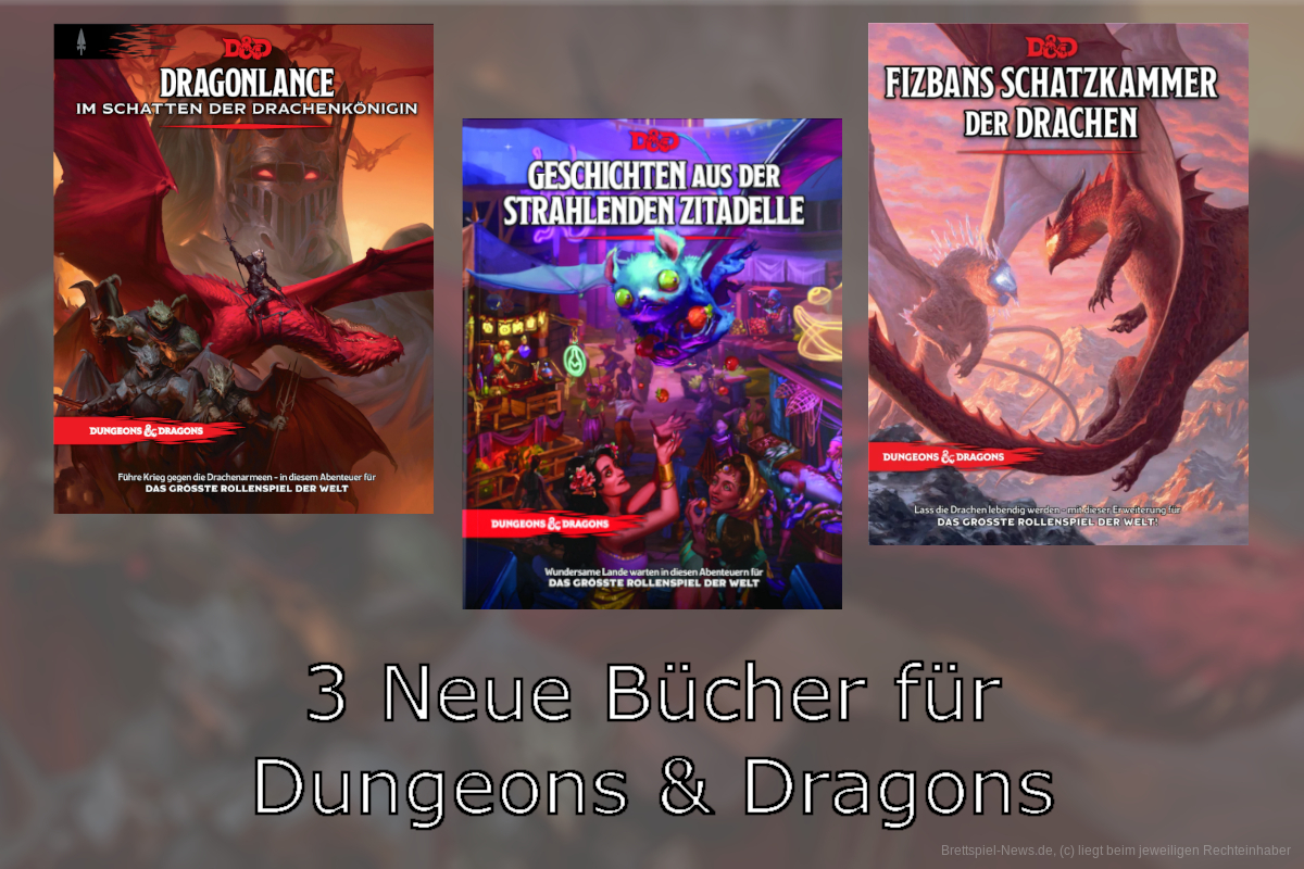 Lokalisierte Quellen- und Abenteuerbücher für Dungeons & Dragons