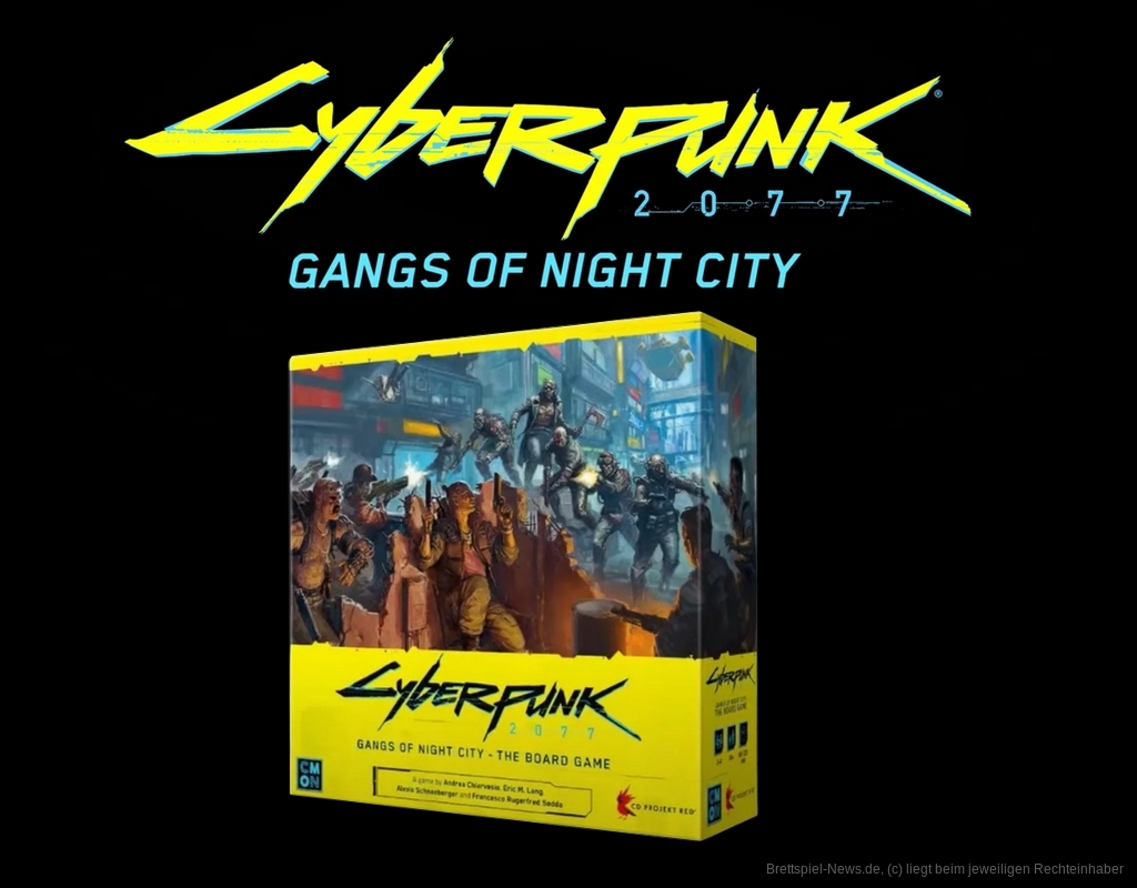 Cyberpunk 2077: Gangs of Night City - The Board Game