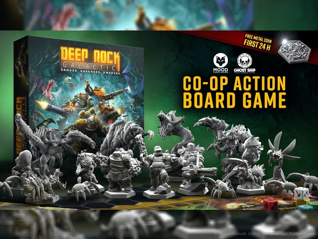 Deep Rock Galactic The Board Game